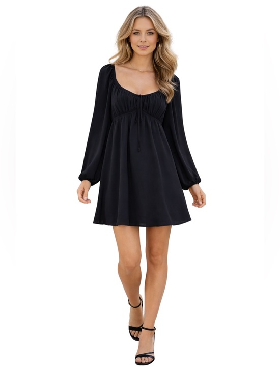 Princess Polly Dresses & Skirts - Princess Polly Chic Black Bettie Mini Dress‎ NWT-size 6